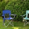 Portable Folding Camping Chair – Blue