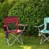 Portable Folding Camping Chair – Red